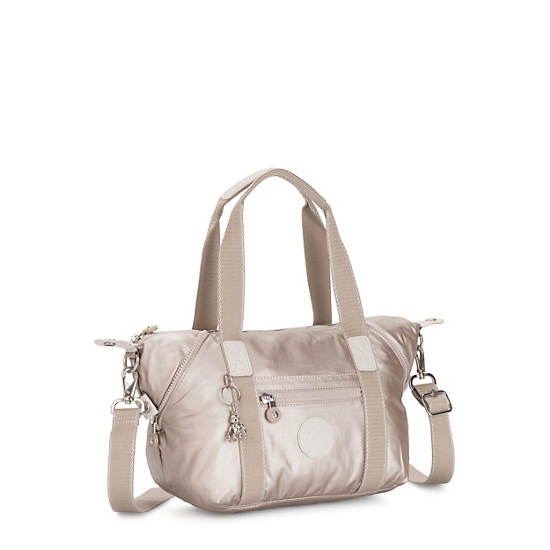 Kipling Art Mini Metallic Skuldertasker Beige | DK 1382ZU